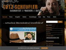 Tablet Screenshot of lutz-scheufler.de